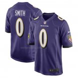 Maglia NFL Game Baltimore Ravens Roquan Smith Viola (2)